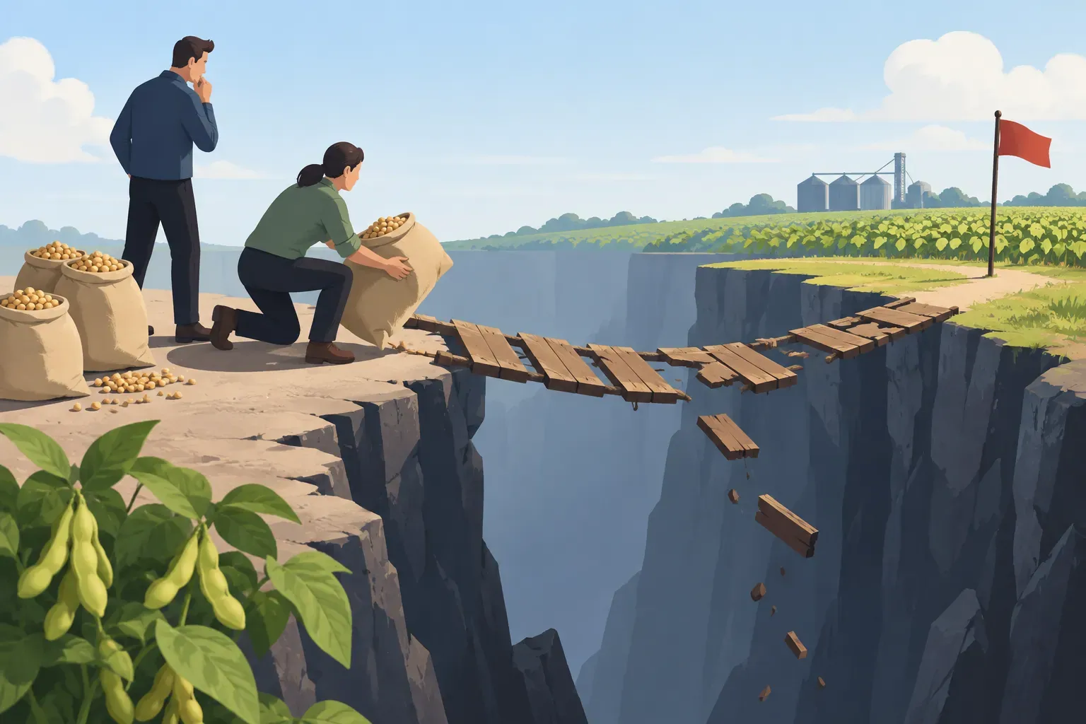 Les erreurs de dimensionnement de position qui coûtent cher aux traders de contrats à terme sur le soja