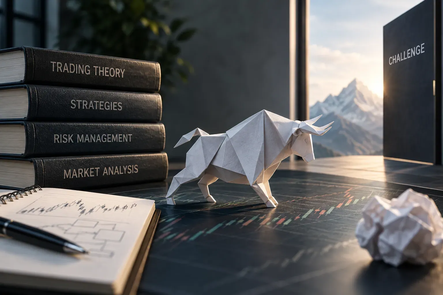 Pourquoi le paper trading surpasse la théorie pour se préparer aux challenges des prop firms